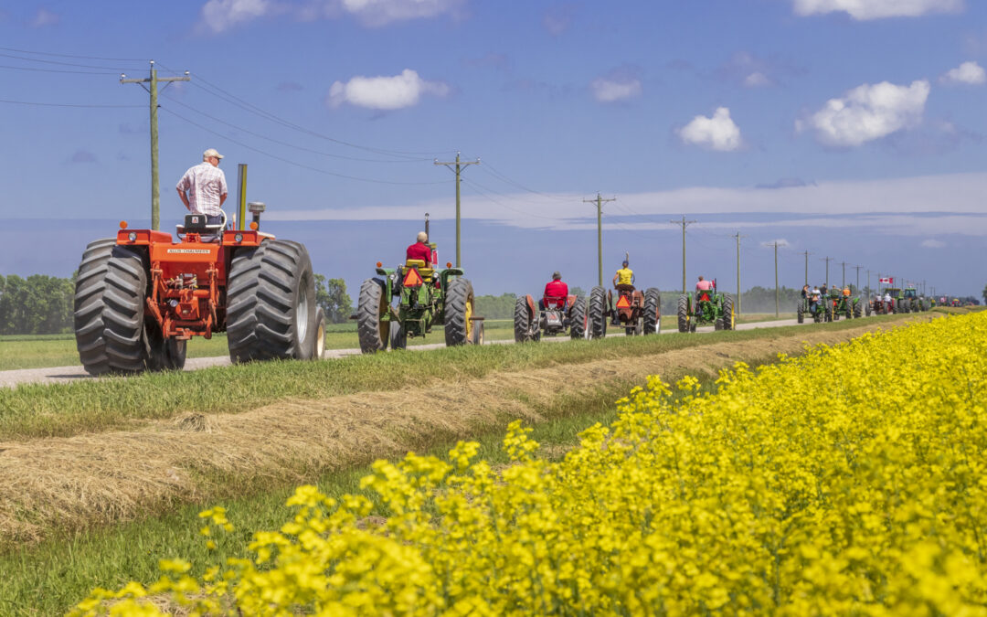 Tractor Trek Receives Recognition from Central Manitoba Tourism!